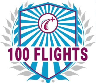 100 Flights Award
