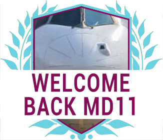 Welcome back MD11 Tour